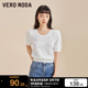 针织衫 女 t区绫致Vero 多色修身 Moda2024春夏新款 简约甜美泡泡袖