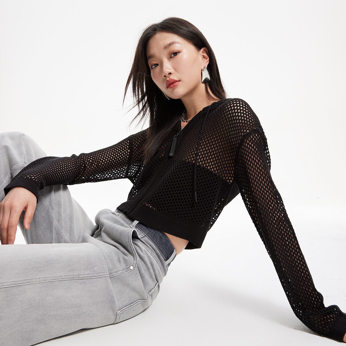 CoutureMade镂空针织衫