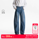 牛仔裤 绫致ONLY2025秋冬新款 长裤 型高腰阔腿裤 女 宽松气球版