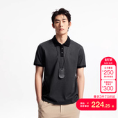 上衣 商务休闲刺绣三粒扣polo领常规短袖 jq区绫致杰克琼斯男装 夏季