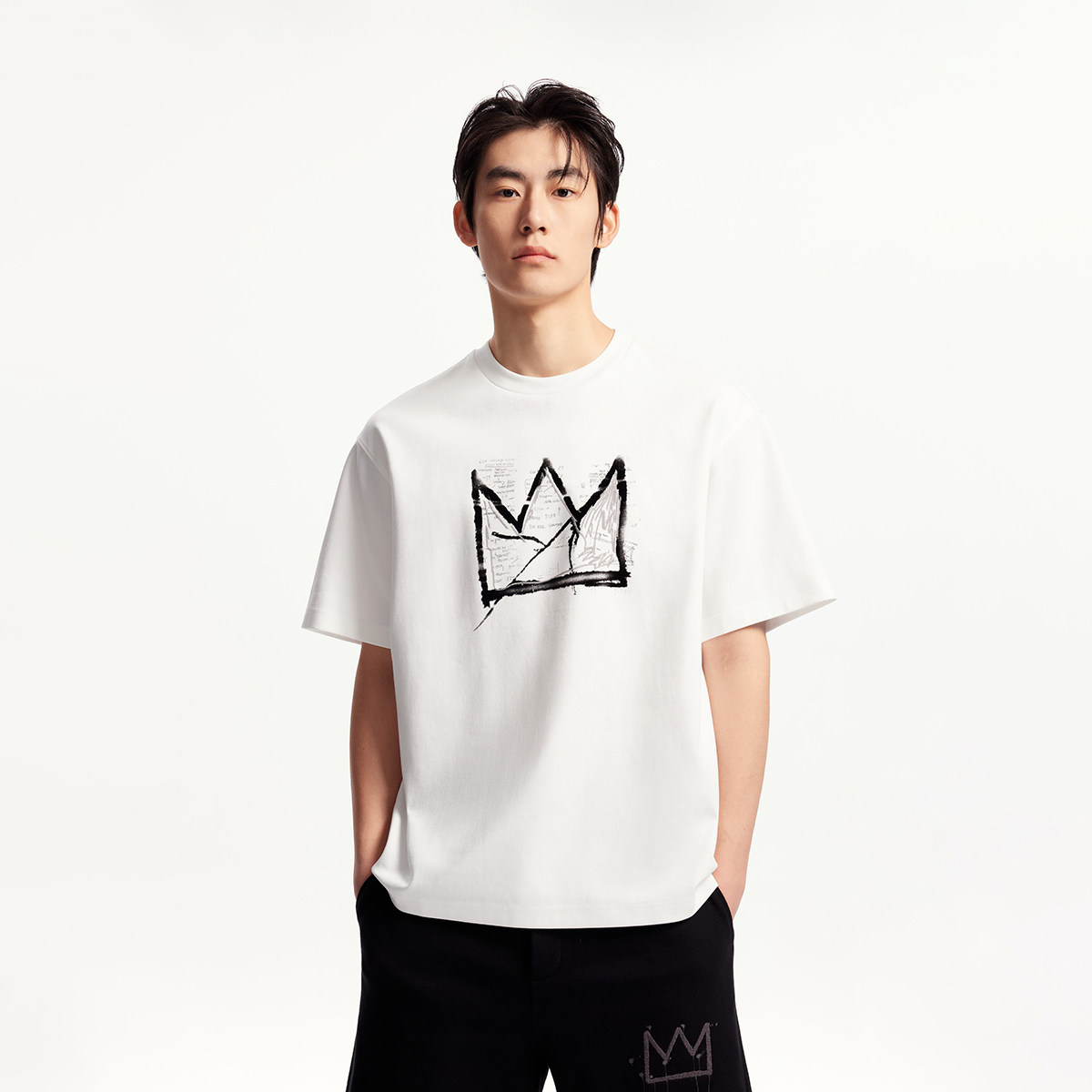 t区绫致杰克琼斯男装BSQ联名夏季酷舒适宽松圆领短袖T恤,男装,T恤,淘宝优惠券,粉丝福利购,淘宝优惠卷