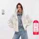 立体贴袋挺阔落肩剪裁连帽风衣女 短款 绫致ONLY2026春季 新款