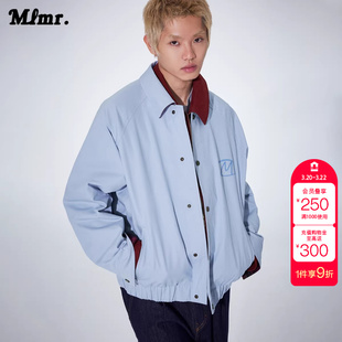 绫致MLMR秋季新款感夹克中性风简约外套百搭潮流个性休闲上衣男女
