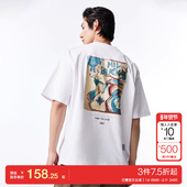 夏百搭舒适运动OVERSIZED短袖 jq区绫致杰克琼斯男装 NBA联名款 T恤