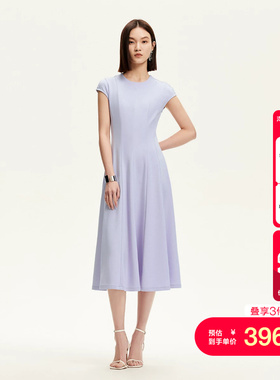 vq区绫致Vero Moda连衣裙夏季新款含莱赛尔裙身分割线处理