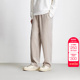 百搭简约舒适松紧抽绳宽松直筒裤 绫致杰克琼斯男卫裤 时尚 新款 冬季