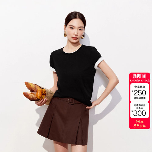 【合辑款】绫致Vero ModaT恤女2026夏季新款圆领上衣休闲简约