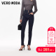 含棉纯色显高显瘦高腰紧身裤 25秋季 百搭 Moda牛仔裤 vq区绫致Vero