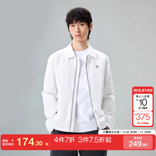 tq区绫致杰克琼斯24秋冬季 棉服男通勤日常休闲翻领保暖外套