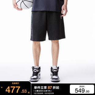 新款 杰克琼斯夏季 男装 休闲短裤 NBA联名凯尔特人队潮宽松运动个性