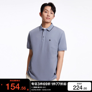 j区绫致杰克琼斯男装 shirt polo 春夏2024牌运动上衣简约商务男装