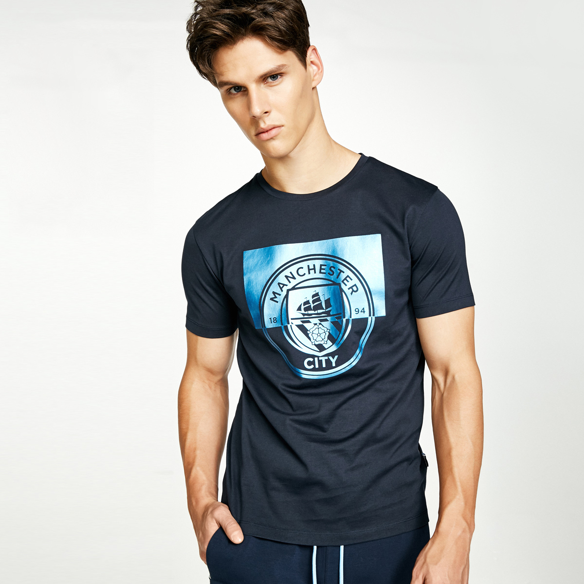 Jack Jones½Ü¿ËÇí˹×ãÇò¾ãÀÖ²¿ÄÐ×°¶ÌÐäTÐôC|217301551