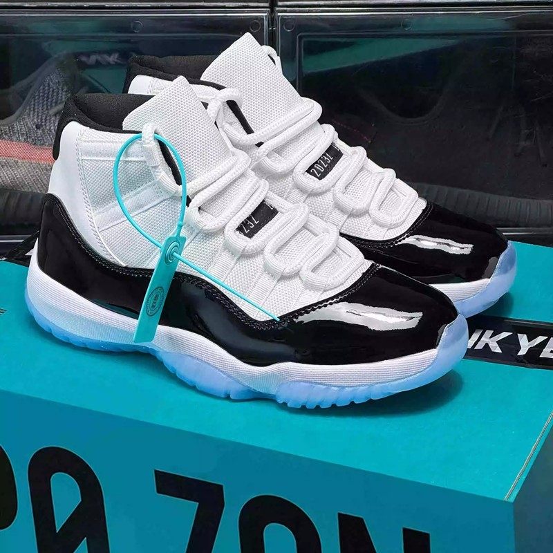 乔aj11康扣大魔王莆田男鞋运动休闲鞋篮球高帮鞋男款2024新款春季