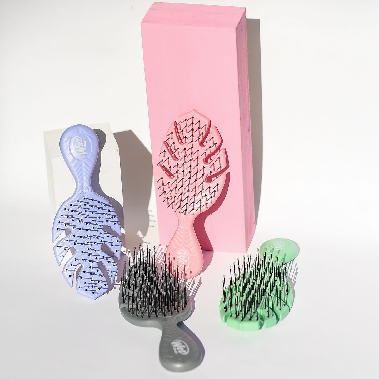 wetbrush美国梳环保材质款按摩梳子女经典刷家用美发梳干湿防打结