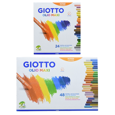 giotto意大利色加粗杆环保油画棒