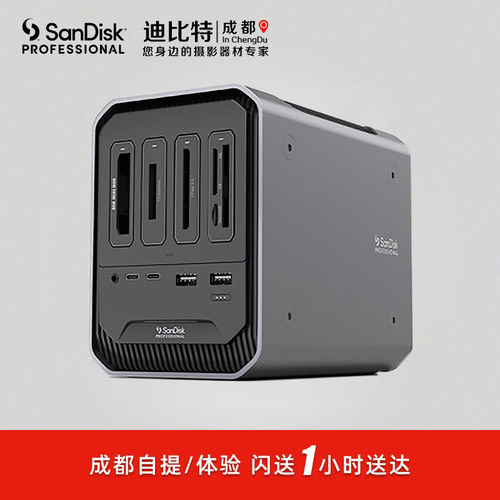 闪迪大师8合一拓展坞专业读卡器