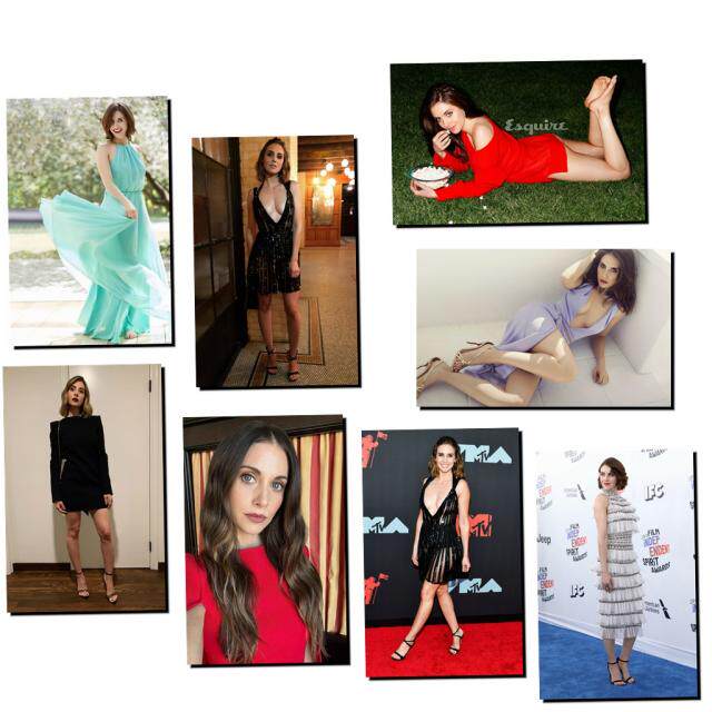 爱丽森布里alison brie周边卡贴海报贴纸画报照片明信片挂饰徽章