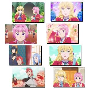 大叔转生恶役大小姐】海报贴纸卡贴吧唧照片挂饰徽周边