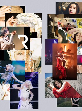 Reol/米蕾milet小卡贴海报贴纸吧唧照片挂饰徽章挂画日台历