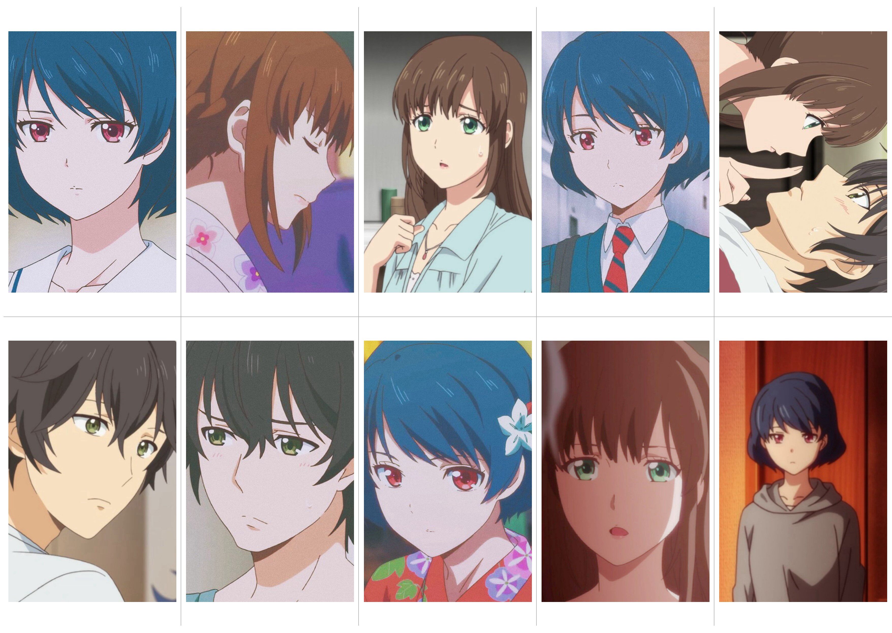 家有女友动漫周边公交校园饭卡水晶磨砂卡贴