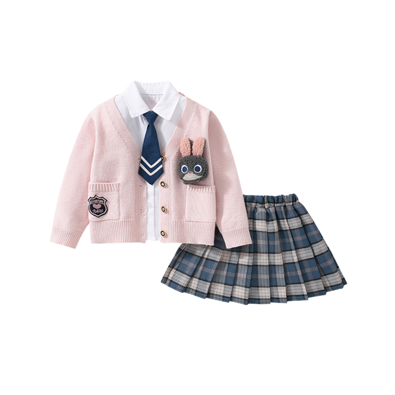 D.Bkyer正版女童jk学院风套装裙