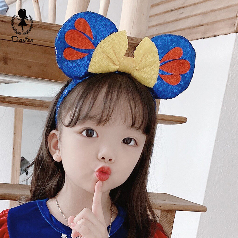儿童发饰白雪公主发箍冰雪奇缘2新款头饰小女孩生日演出发饰节日