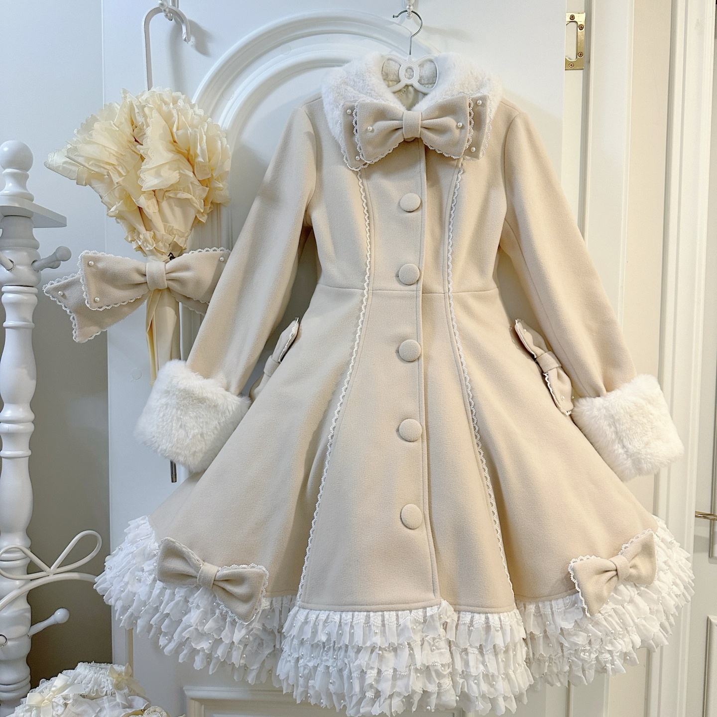 预约中  Bunny魔法森林 原创设计 暖绒绒大衣