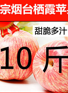 烟台红富士甜脆多汁不打蜡水果