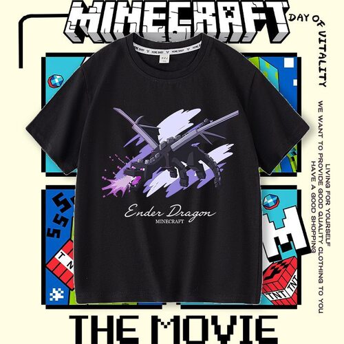休闲短袖Minecraft我的世T恤