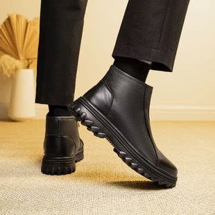 男女同款 男士 皮鞋 8806 M11 单鞋 8808 头层牛皮＋羊皮毛一体