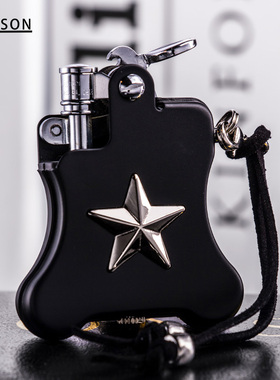 日本朗森ronson打火机煤油朗森复古铜老式火机创意朗声男士R01