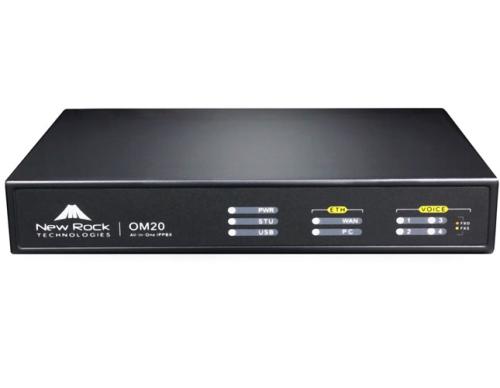 迅时VOIP网络交换机IPPBX OM20G-4S(全4个分机口+20路IP分机)