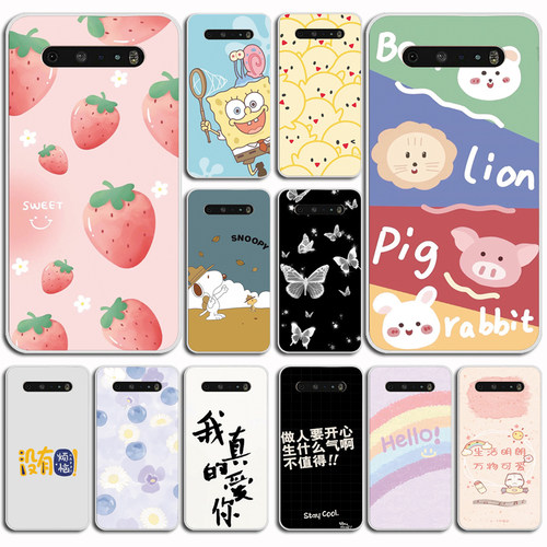 适用于LG V60 ThinQ 5G手机壳V60硅胶软LGV60ThinQ保护套卡通全包男女软卡通磨砂软壳硅胶外壳