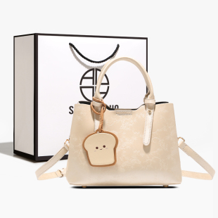 百搭手提包精致质感通勤斜挎包 时尚 圣米洛新中式 包包女2025新款