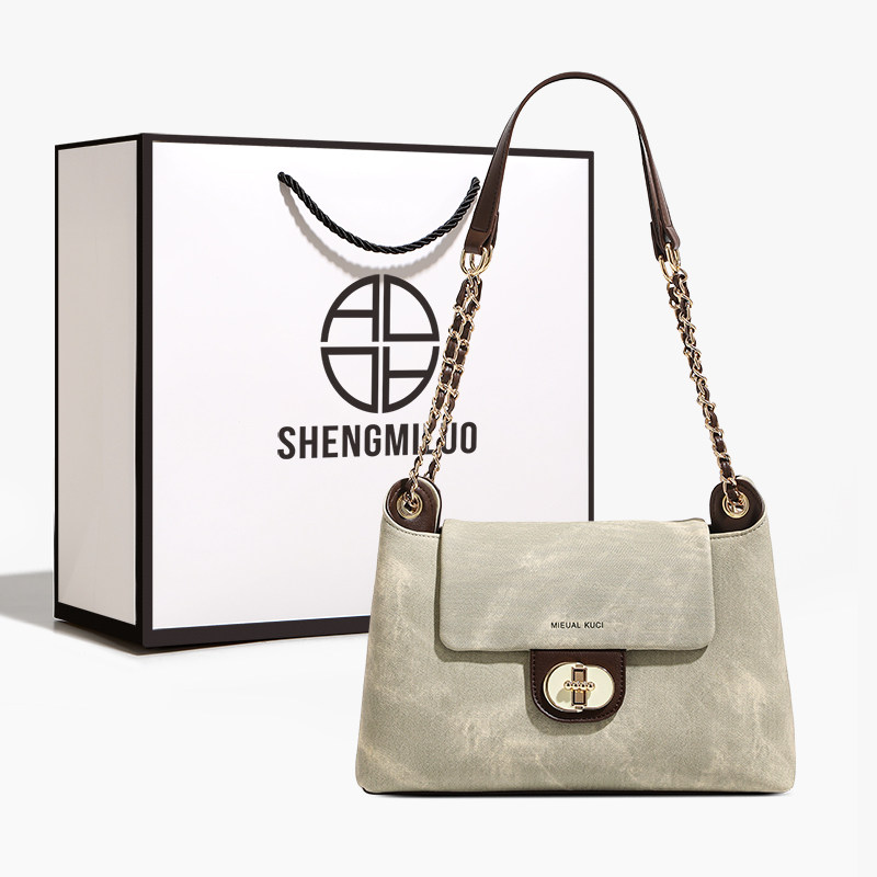 圣米洛轻奢通勤包包女士2026新款链条斜挎包时尚百搭单肩腋下包,箱包皮具/热销女包/男包,通用款女包,淘宝优惠券,粉丝福利购,淘宝优惠卷