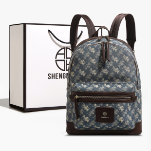 香港品牌双肩包包女2026新款 百搭通勤电脑包大容量背包 高级感时尚