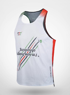 Sanken新款东丽速干运动马拉松跑步轻量化贴合健身训练背心男女衣