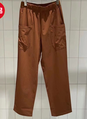 2023年夏新新品轻薄质感速干宽松直筒裤A0231PA33