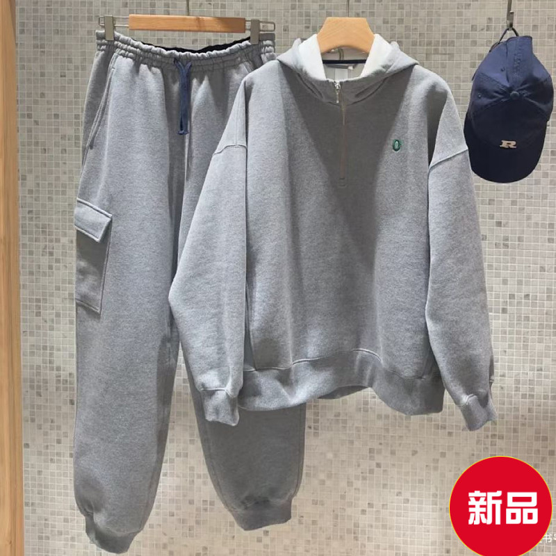 2022年冬新款素然专比厚棉磨毛贴袋松锥裤A0223PA15