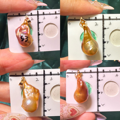 一颗小珍珠项链淡水异形