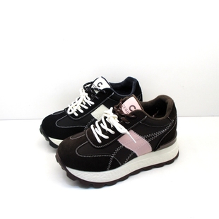 欧莉纳爆款厚底鞋内增高7.5厘米女鞋冬天鞋子女款加绒棉鞋运动鞋