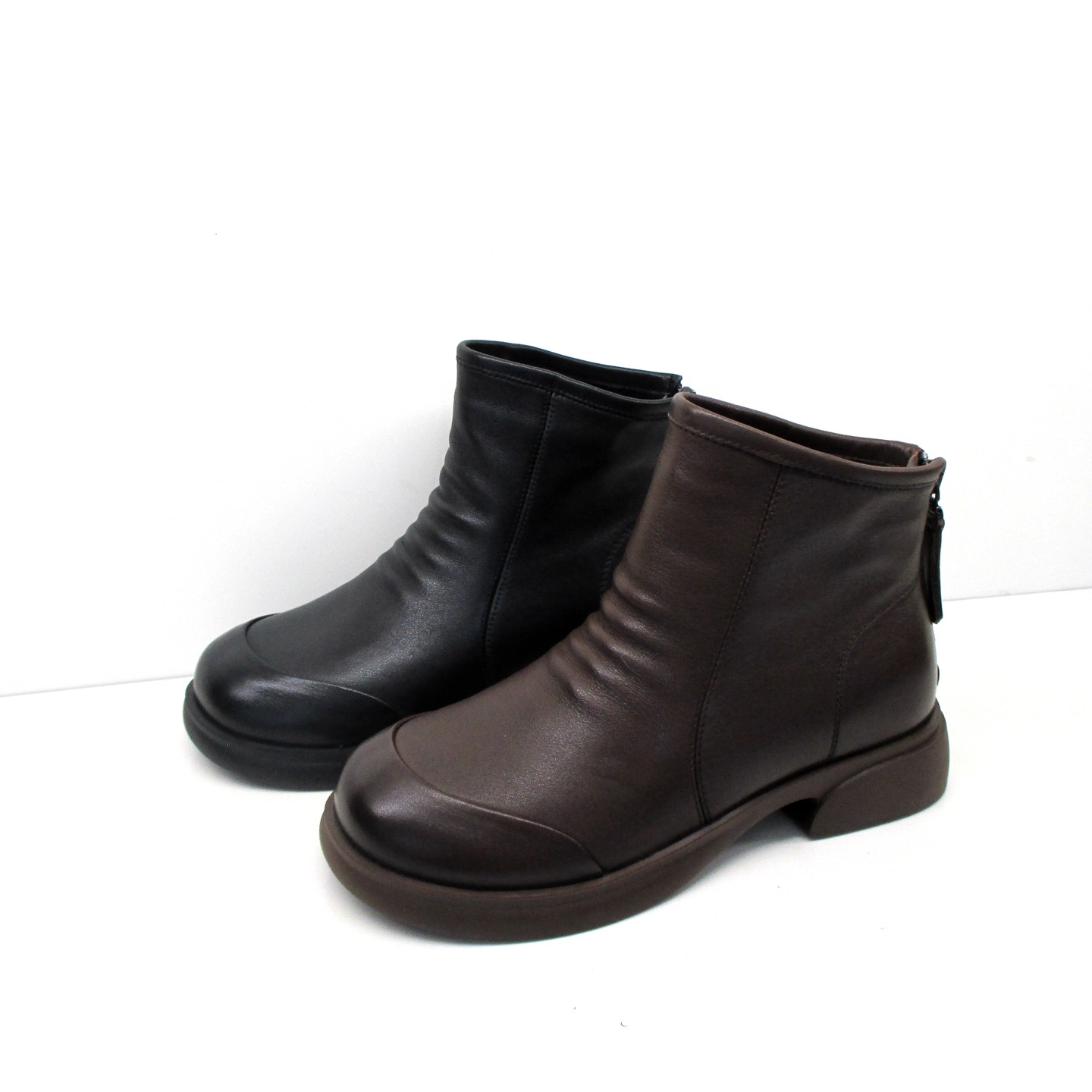 蔓卡博妈妈鞋棉鞋冬季加绒保暖牛皮软底短靴防滑休闲女平底马丁靴,女鞋,时装靴,淘宝优惠券,粉丝福利购,淘宝优惠卷