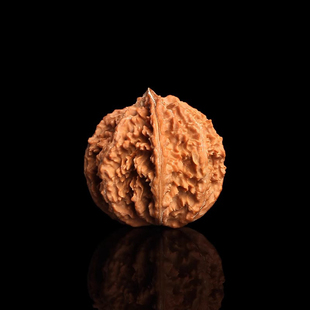 秦岭文玩按摩麻核桃灯笼狮子头单个大纹路清晰钥匙扣配饰挂件