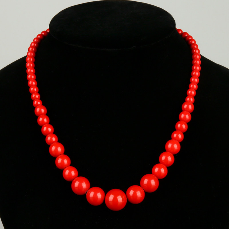 红色含朱砂塔链平颈链本命年毛衣链项链女款链送妈妈礼物|ruв категории Украшения,ювелирные изделия, ожерелье - от Buy2taobao.com для оказания профессиональной услуги покупки агента Taobao