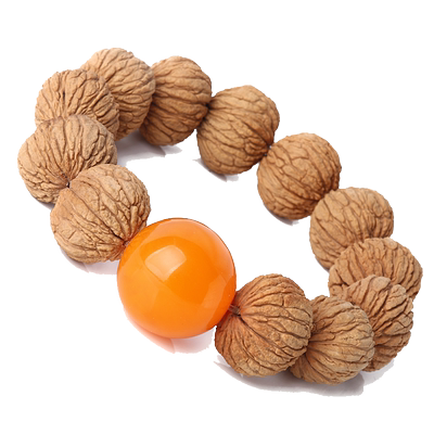 金丝猴文玩核桃野外单圈男女手串