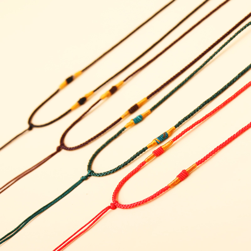 吊坠挂绳手工编织项链绳绳子