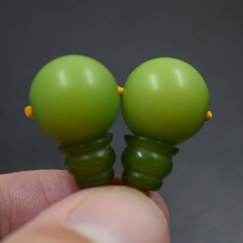 菩提根圆形手串项链三通佛头