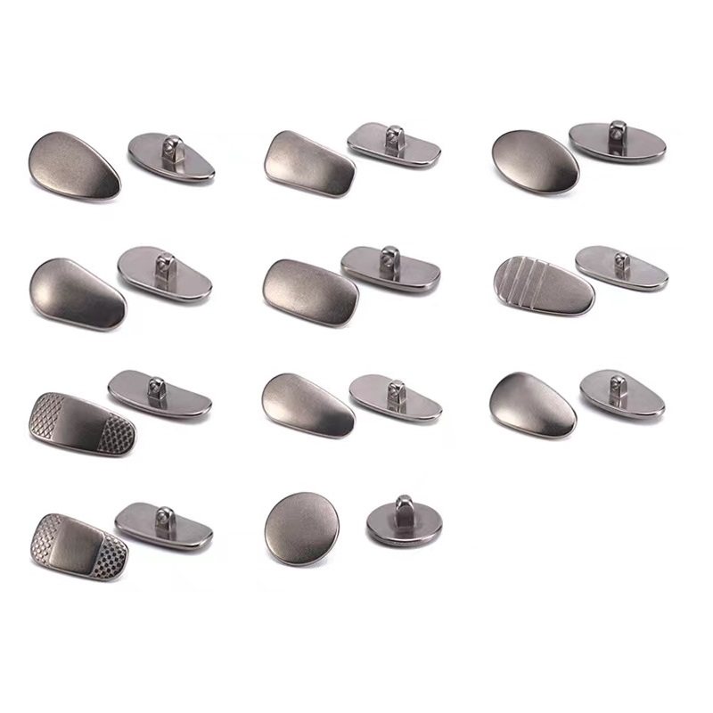 眼镜鼻托钛鼻托钛托叶金属托上螺丝瓜子形水滴圆形方形眼镜配件