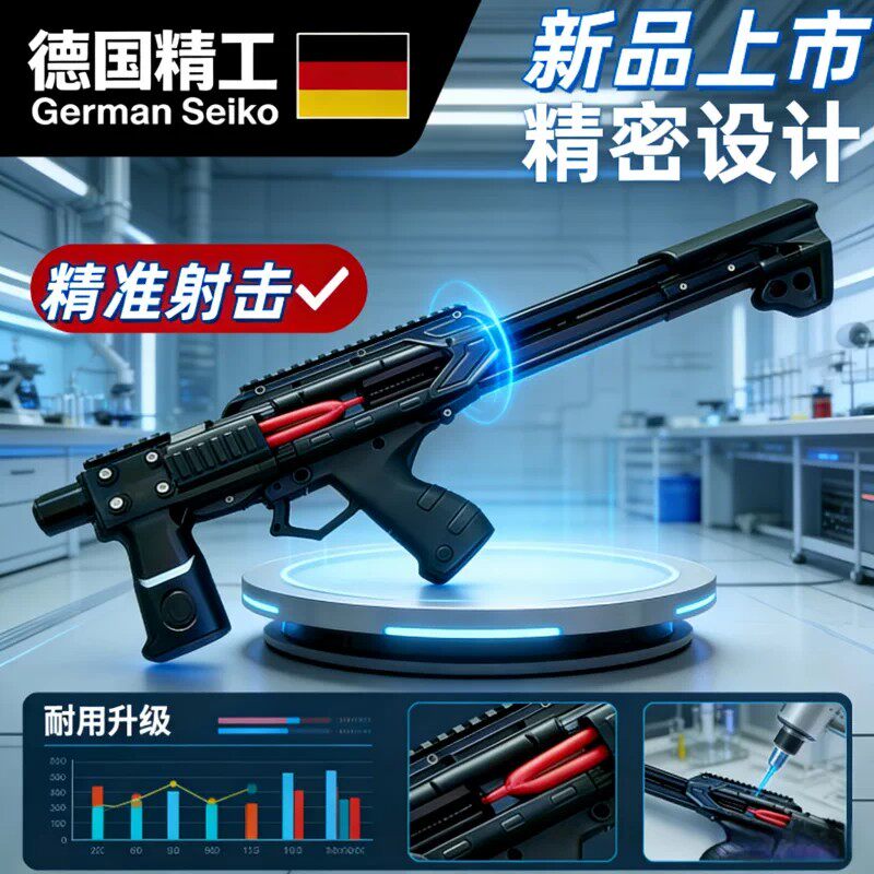 激光弹弓2026新款雷神复合弓精准轻量型设计软蛋远程瞄准成人弹弓
