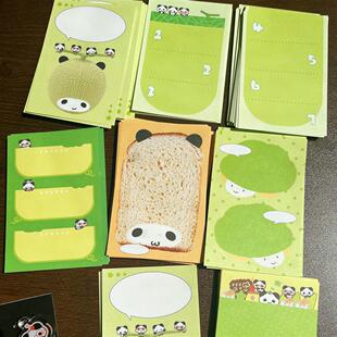 猫牌盐汽水手帐蜜瓜主题m5内页便签素材拼贴无粘性手帐